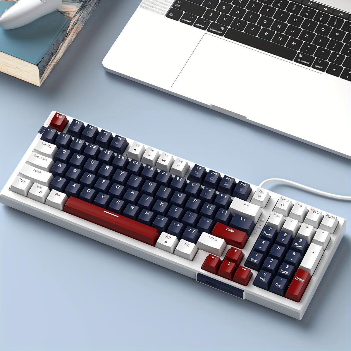 "Customizable" Ergonomic 80% Compact Mechanical Gaming Keyboard