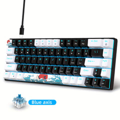 HXSJ Ergonomic Mechanical Gaming Keyboard - 68 Keys