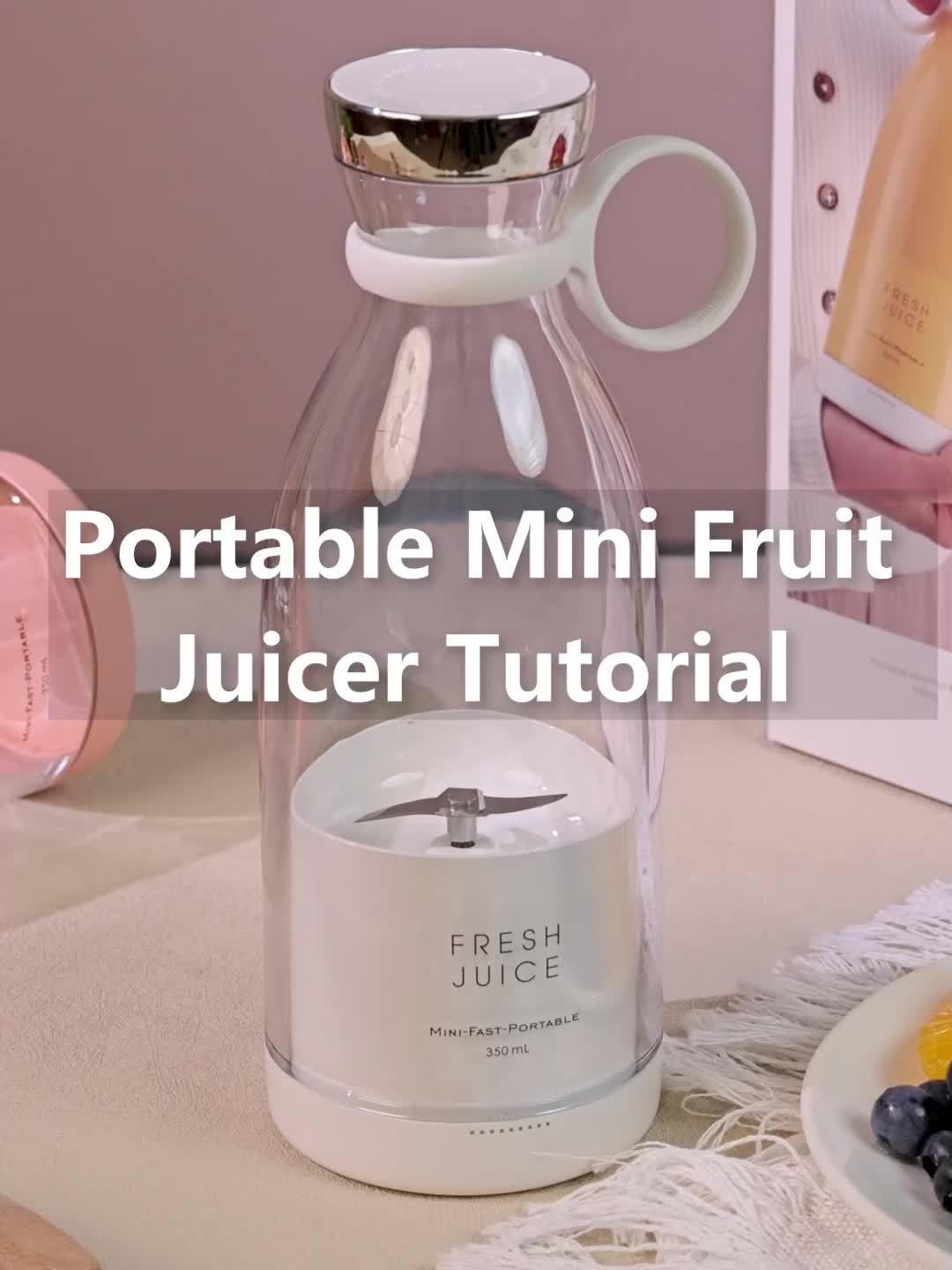 350ml Premium Portable Electric Wireless Mini Fruit Blender Juicer