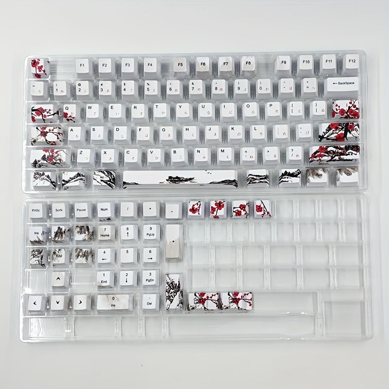 110 key Plum Blossom keycaps