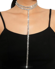 Glossy Cascade Necklace