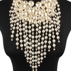 Grand Layered Pearl Necklace