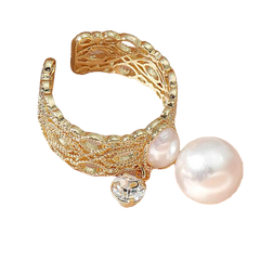 Dual Pearl Ring