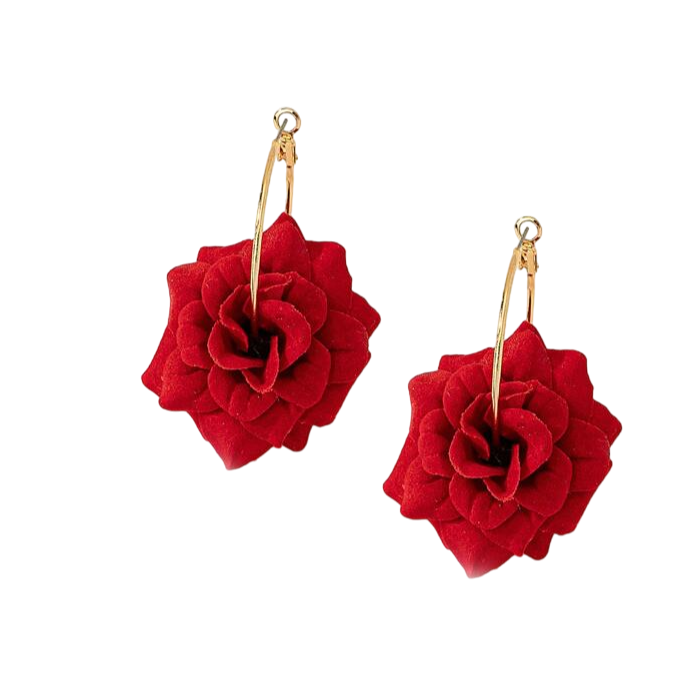 Roseful Statement Earrings