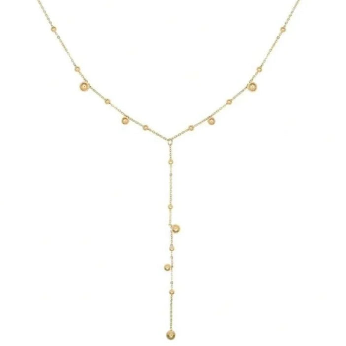 Golden Cascade Necklace