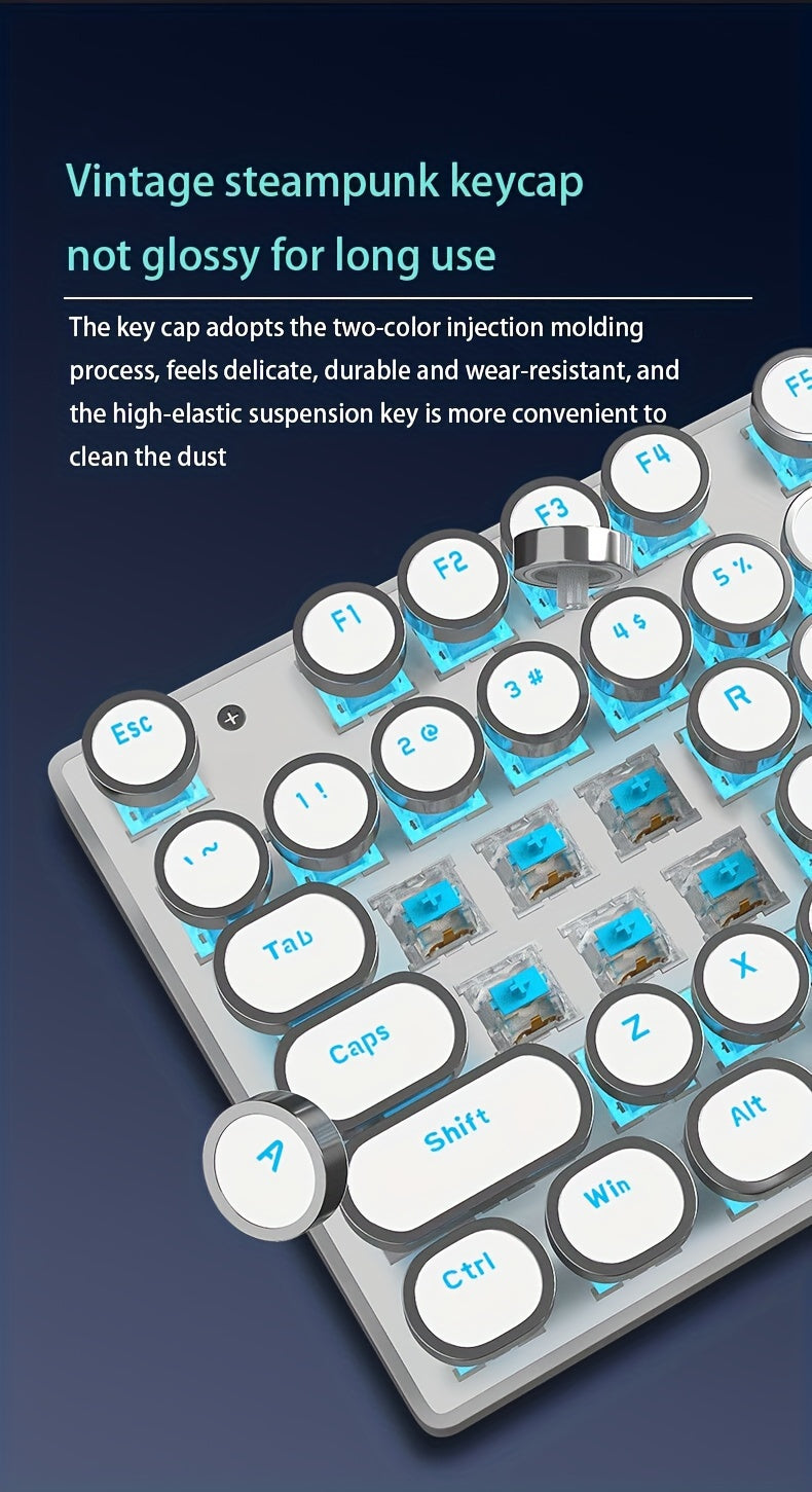 MageGee Typewriter Mechanical Gaming Keyboard