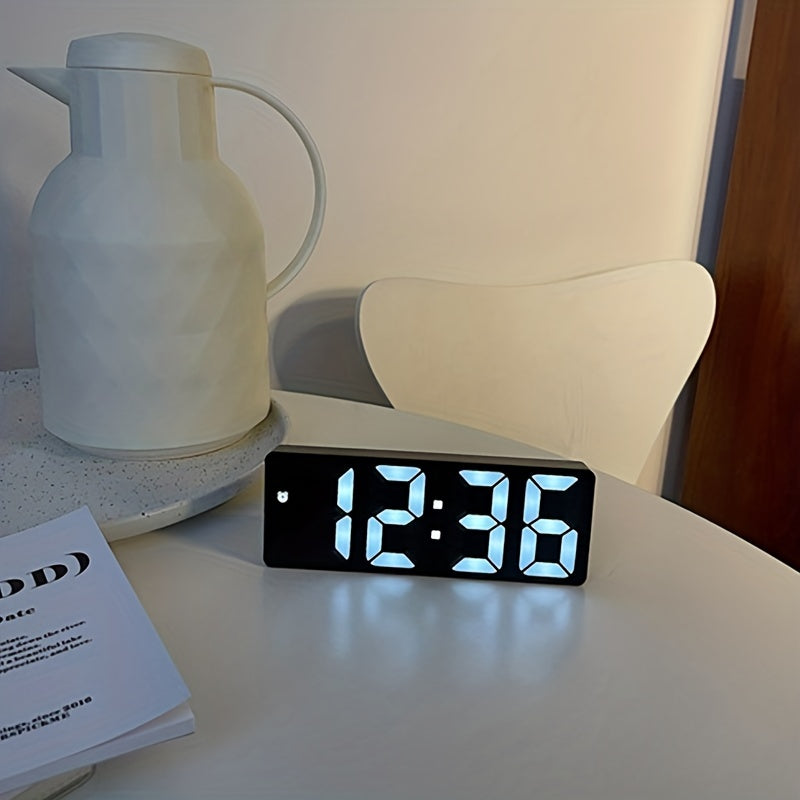 Smart Voice-Controlled LED Desk Clock