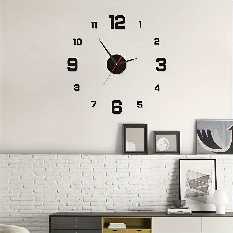 Modern Wall Clock Luminous Display-Silent Operation