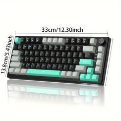 MageGee SKY81 Night Elf Tri-color Creamy Mechanical Keyboard, BackLight