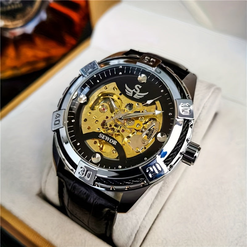 Hollow Automatic Mechanical Watch Versatile