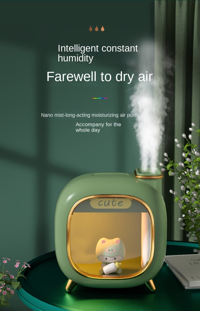 Double Spray Aromatherapy Humidifier – Rechargeable