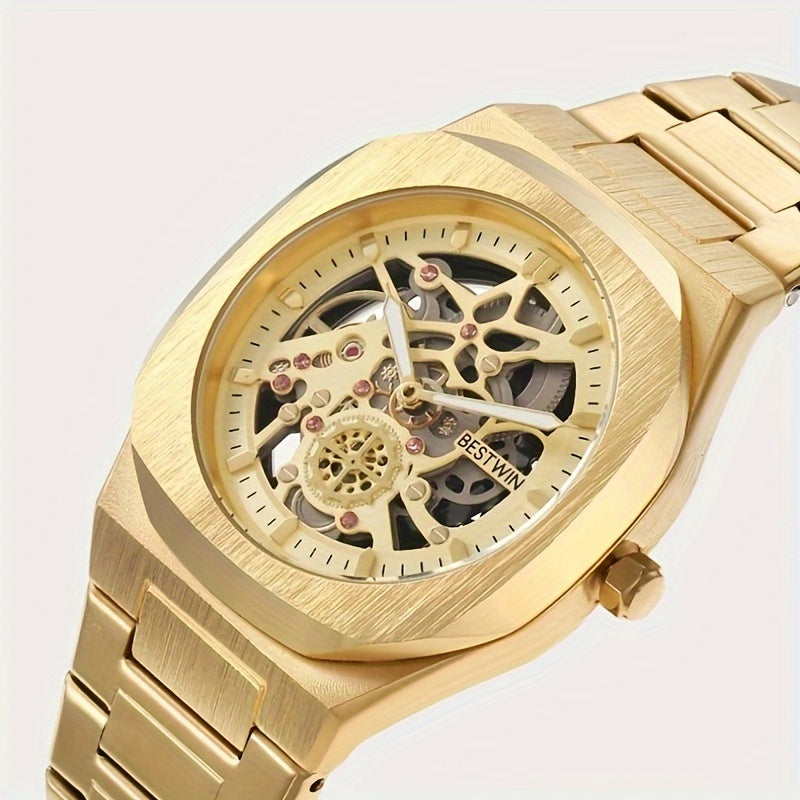 Hollow Butterfly Clasp Men's Quartz Watch