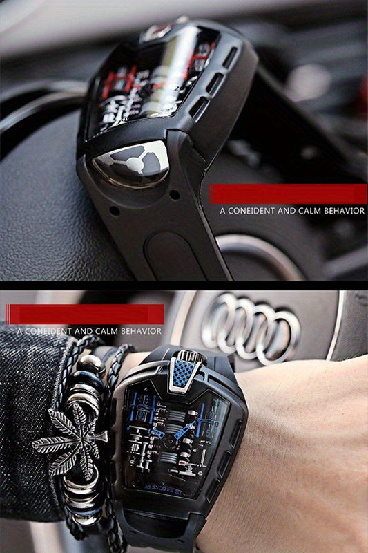 Men's Watch, Fashion Silicone Sports Watch