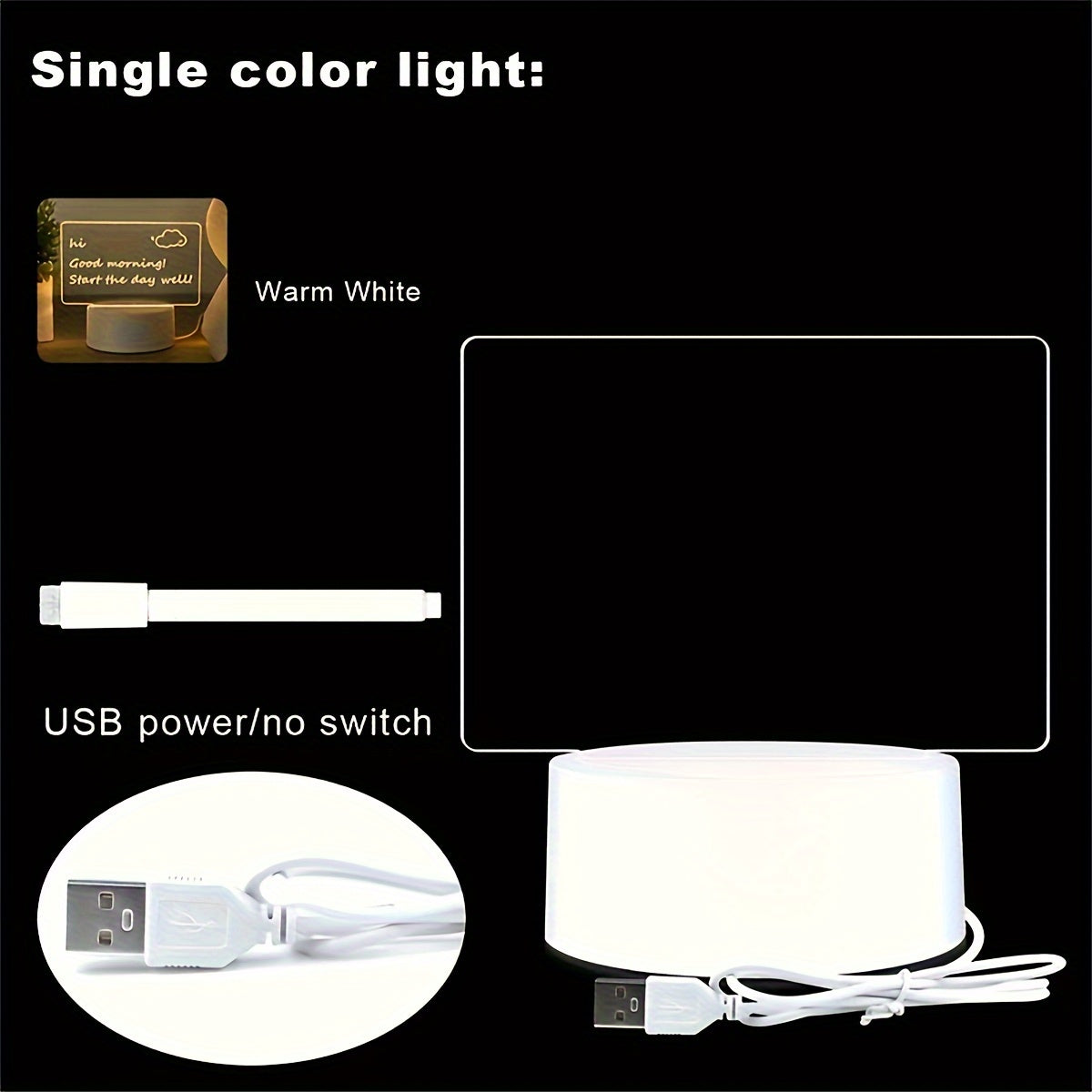 Computer USB Message Board With Pen