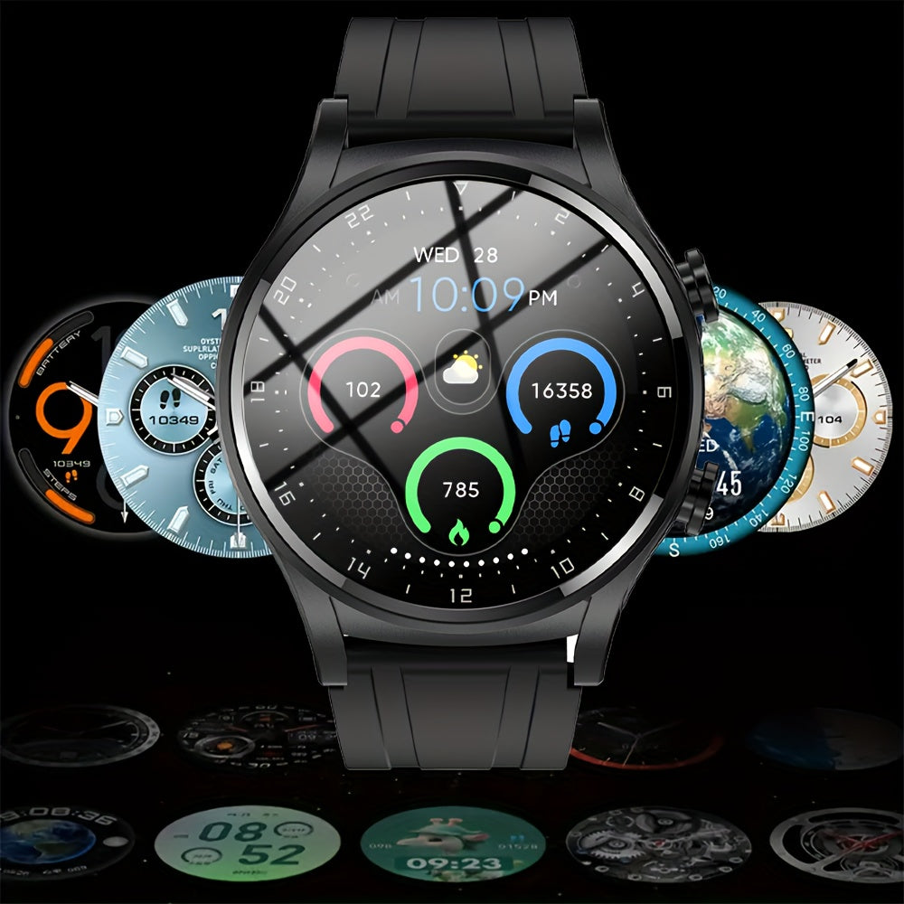 2023 New Men's Smartwatch 2-in-1 TWS Wireless Headset Call Music Multi-dial Sports Fitness NFC Smartwatch For Women