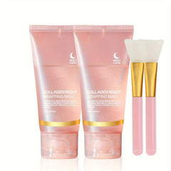 75ml Collagen Night Care Peel-Off Mask with Jelly Brush