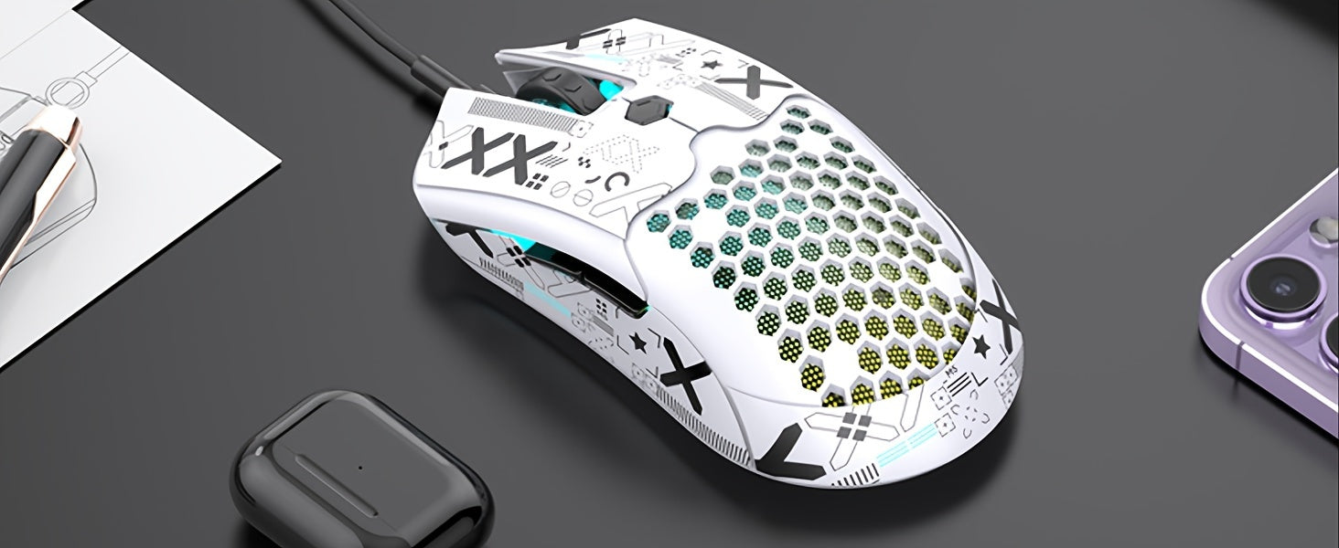 M5 Ultralight Wired Gaming Mouse