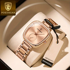 Casual Square Quartz Wrist Watch for Women