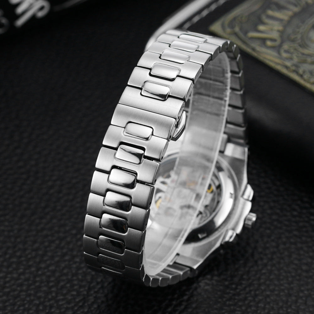 High-end Hollow Vintage Men's Mechanical Watch