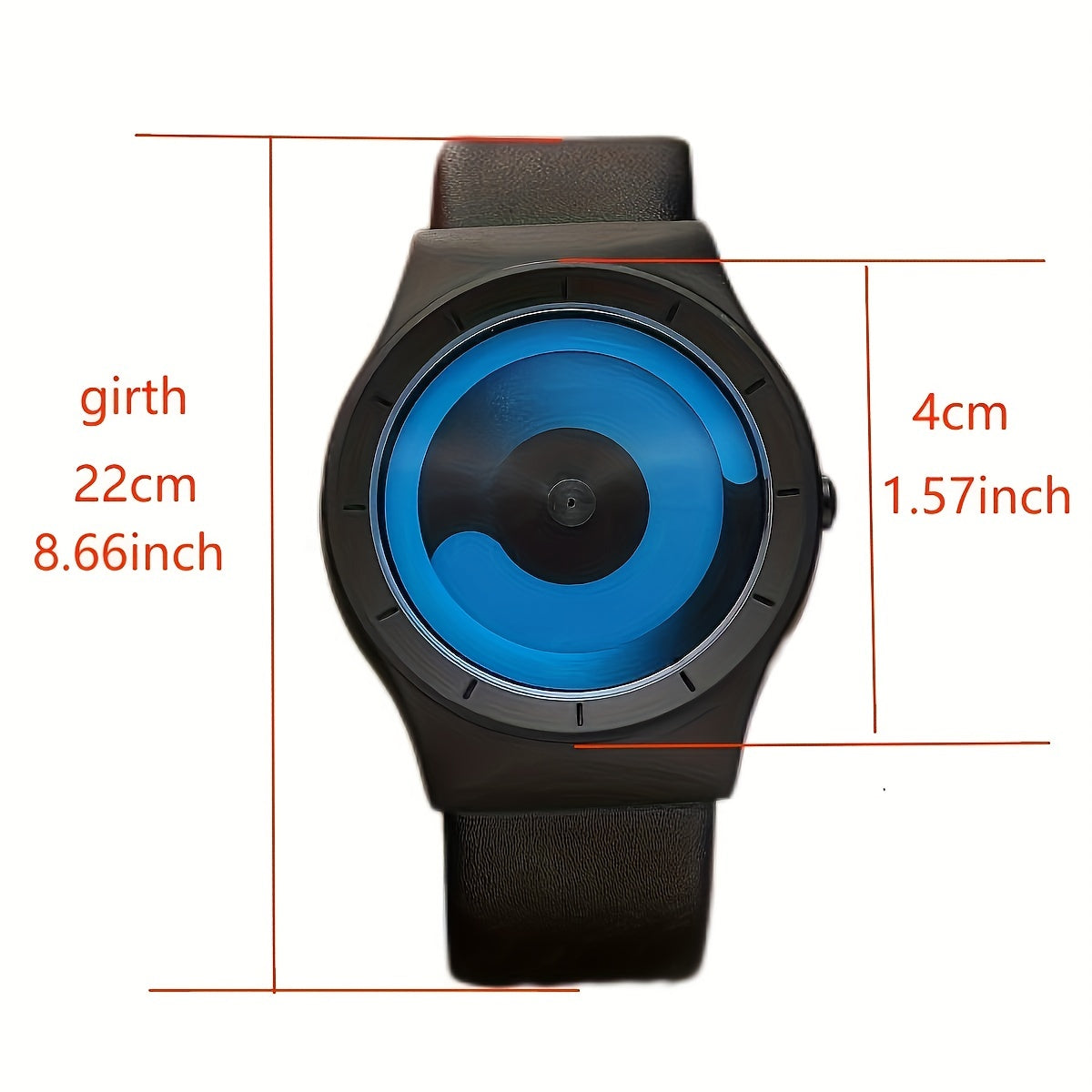 Tai Chi Charm Watch Casual Round Pointer