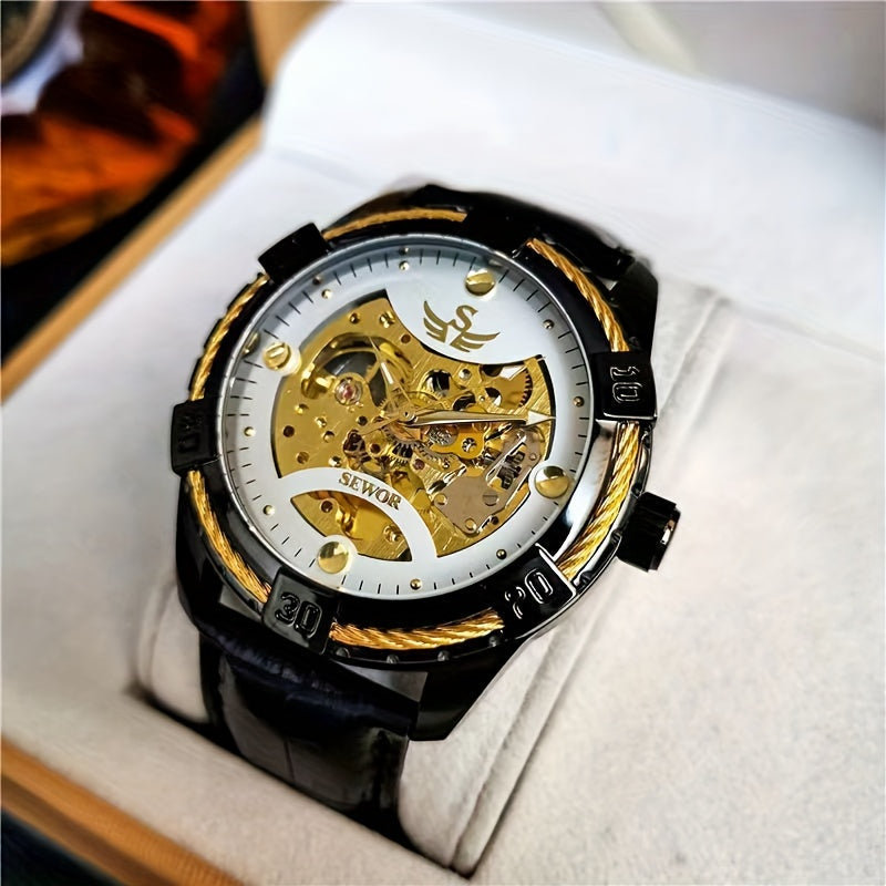 Hollow Automatic Mechanical Watch Versatile