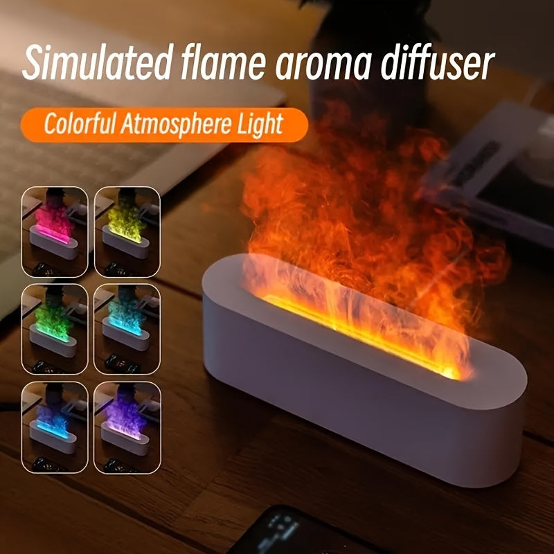 LED Humidifier With Colorful Atmosphere Light