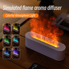 LED Humidifier With Colorful Atmosphere Light