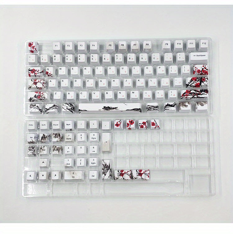 110 key Plum Blossom keycaps