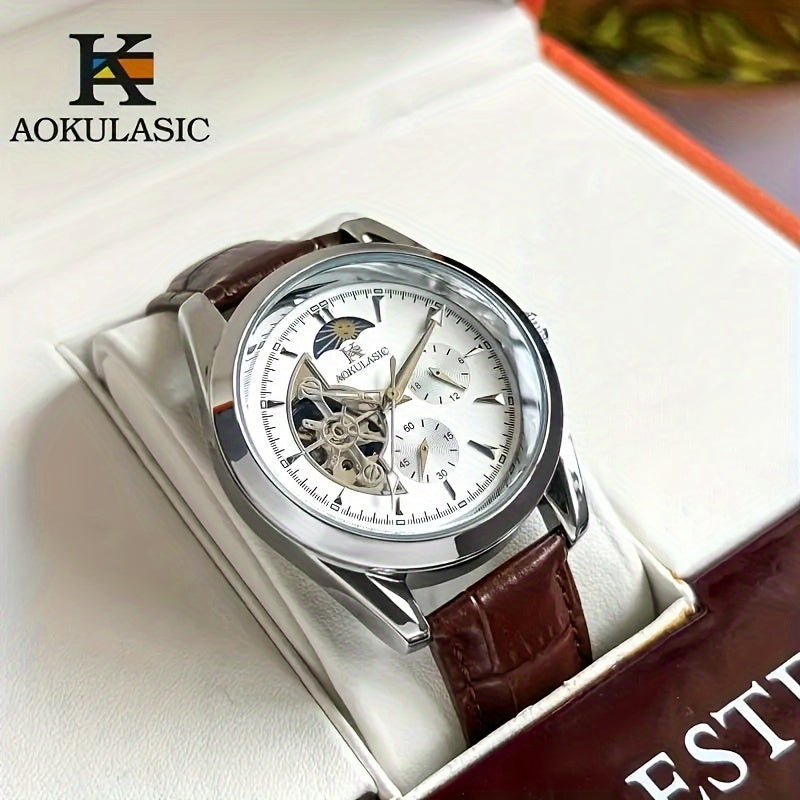 AOKULASIC Men's Automatic Mechanical Watch