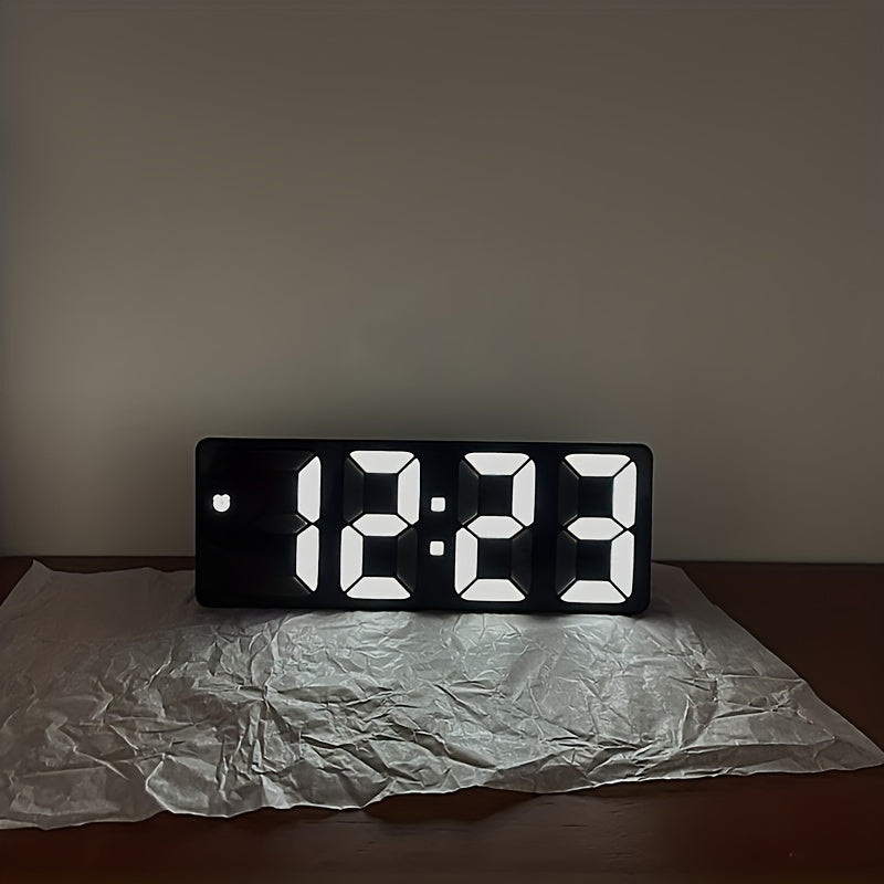 Smart Voice-Controlled LED Desk Clock