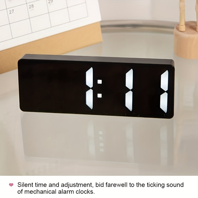 Smart Voice-Controlled LED Desk Clock