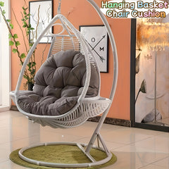 Luxury Thickened Hanging Basket Chair Cushion, Classic Style