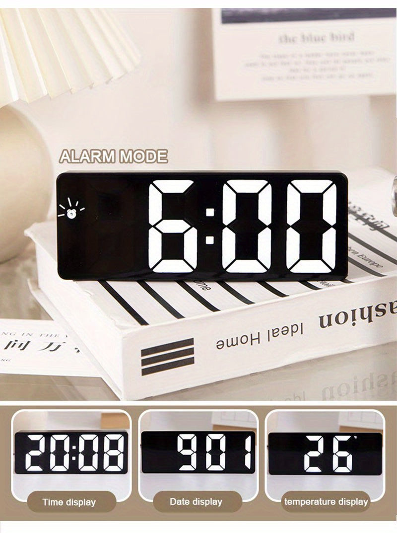 Smart Voice-Controlled LED Desk Clock