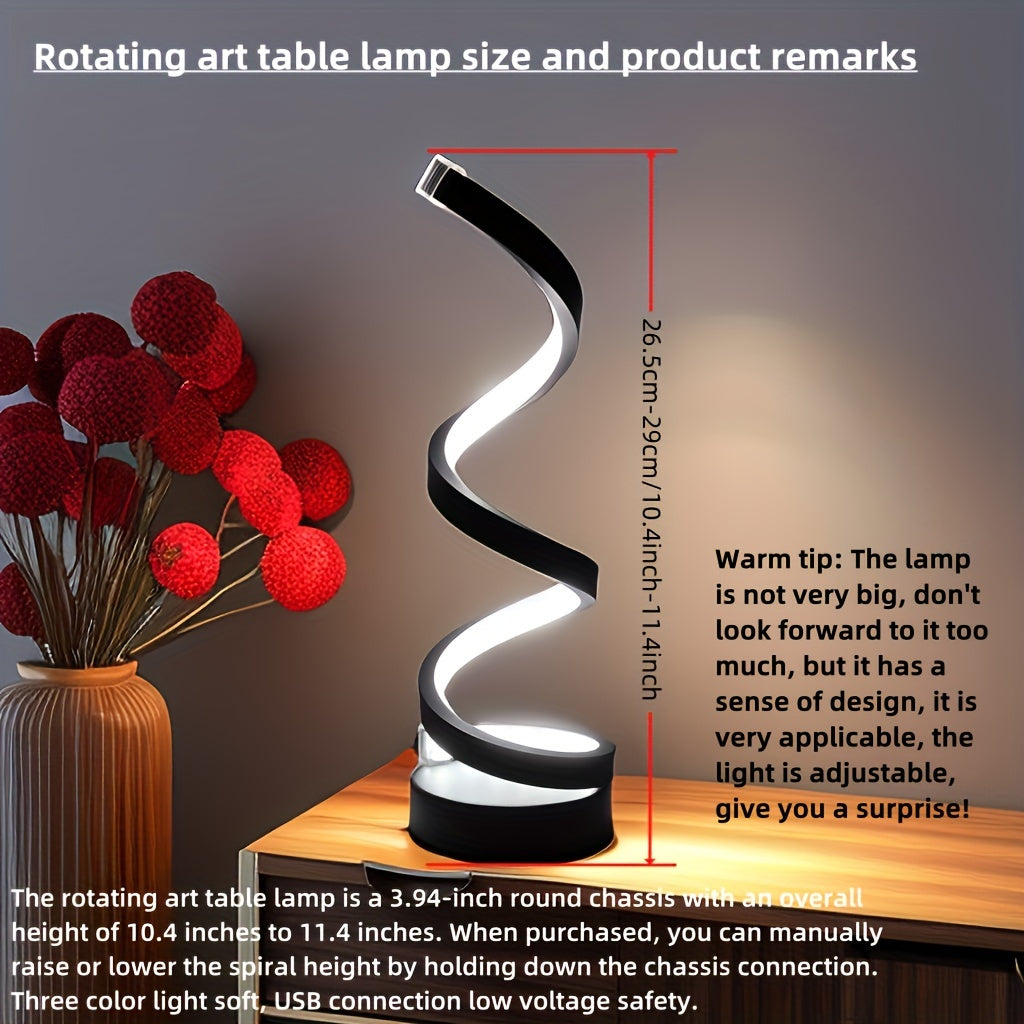 Usb-Powered Led Bar Table Lamp