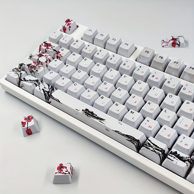 110 key Plum Blossom keycaps