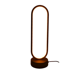 LED Wood Desk Lamp, Bedroom Bedside Night Light