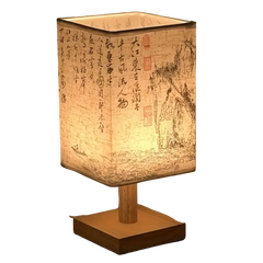 Traditional Chinese Calligraphy Style Night Light