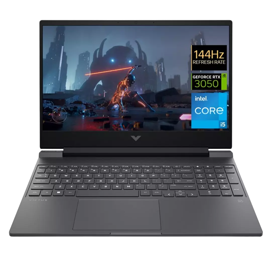 HP Victus Gaming Laptop, Core i5, 512GB SSD, 16GB RAM, 15.6-inch, nVidia GeForce 3050, Windows 11