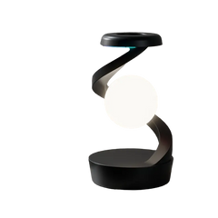 Hand-Wave Controlled LED Desk Lamp with 600mAh Battery, Floating Rotating Light