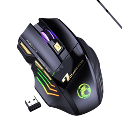 Wireless Gaming Mouse 3200DPI Rechargeable Silent Mouse